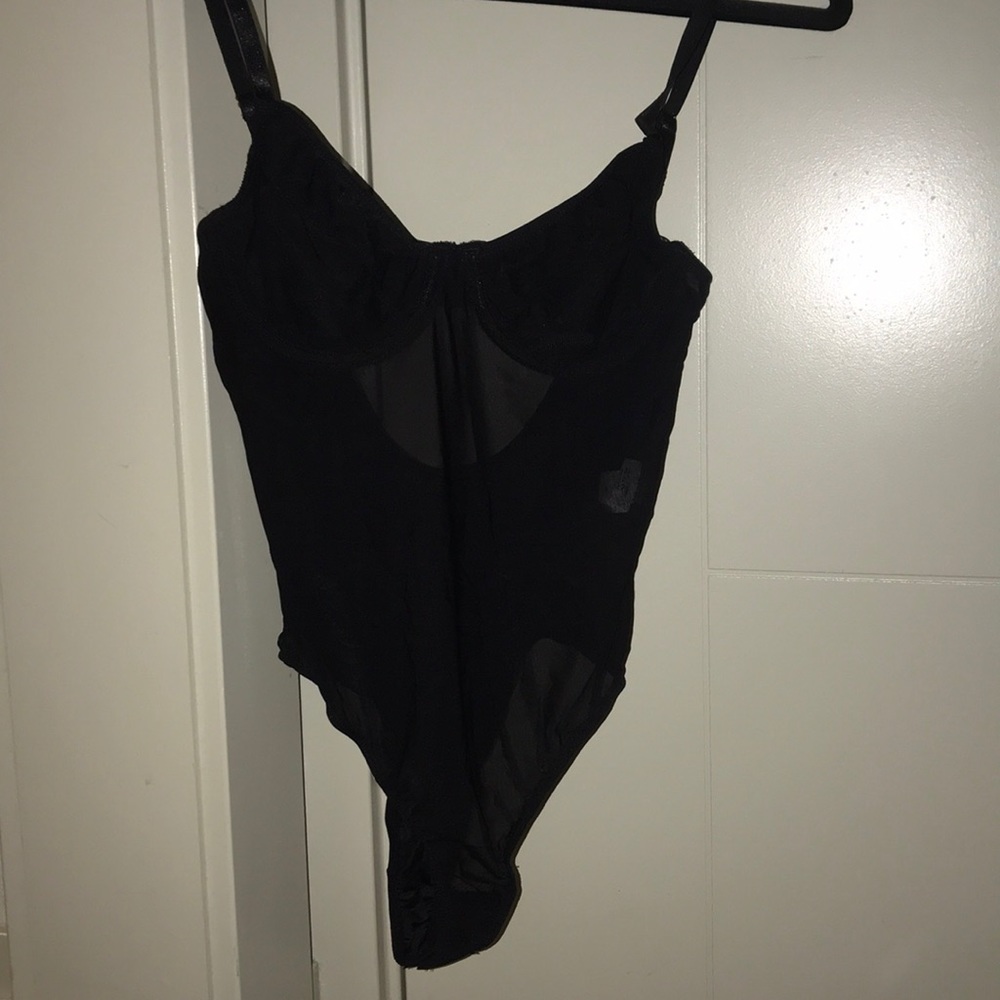 black bodysuit